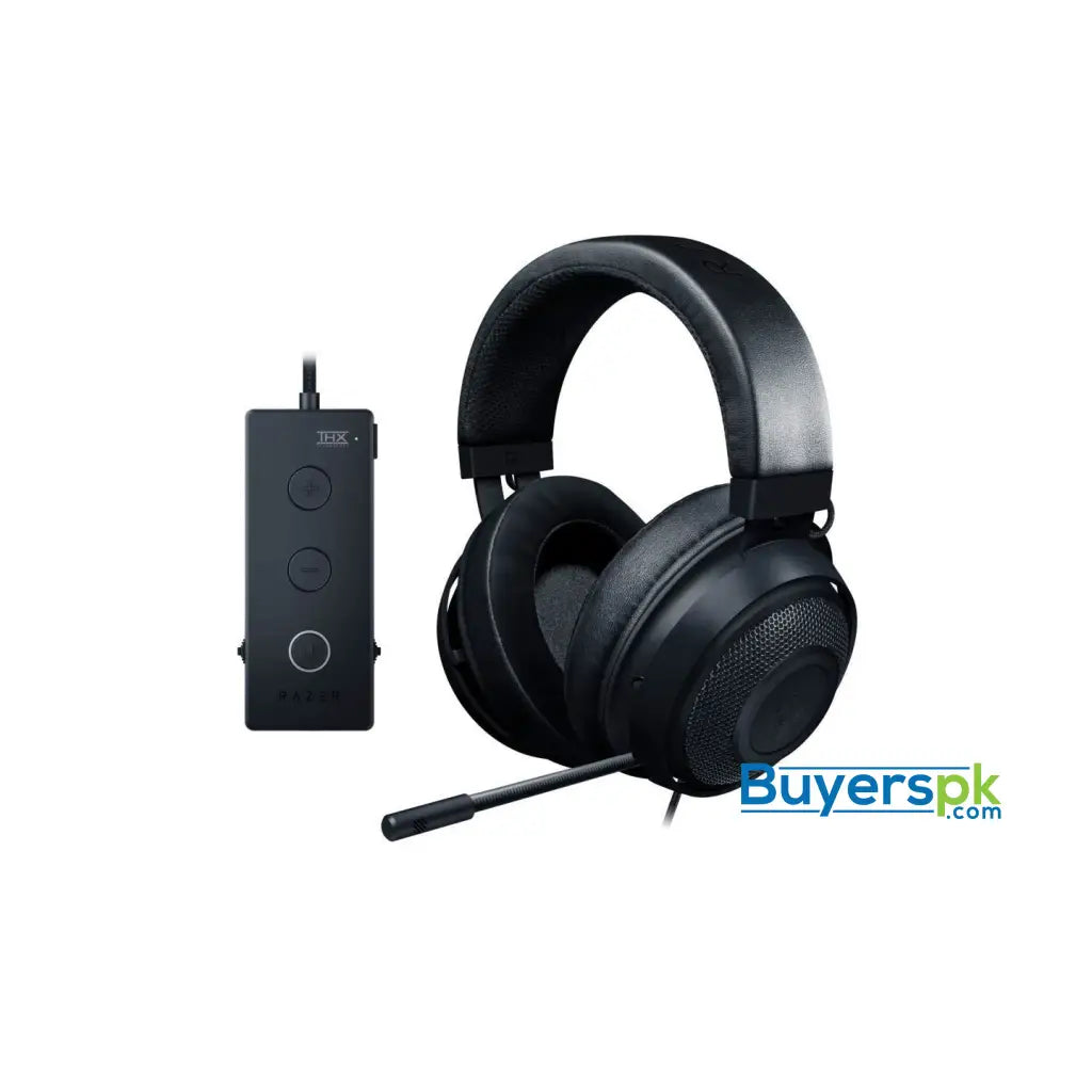 Razer Kraken Tournament Edition - Wired Gaming Headset with USB Audio Controller - Black - Headset Razer Kraken Tournament Edition - Wired Gaming Headset with USB Audio Controller - Black - Headset